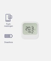 ZTHS-200 Temperatuur en luchtvochtigheid sensor met display