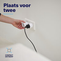 Klikaanklikuit Matter stekkerschakelaar | Matter en 433 Mhz| MACC-2300