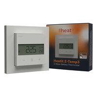 Heatit Z-Temp3 | Draadloze Z-Wave Thermostaat voor Slimme Verwarming