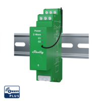 Shelly Wave Pro Dimmer 2PM - 2-voudige dimmer op DIN rail