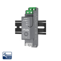 Shelly Wave Pro 2 - 2-voudige Z-wave schakelaar voor op DIN rail