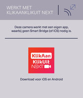 klikaanklikuit Bewakingscamera IPCAM-2500 - voor binnen