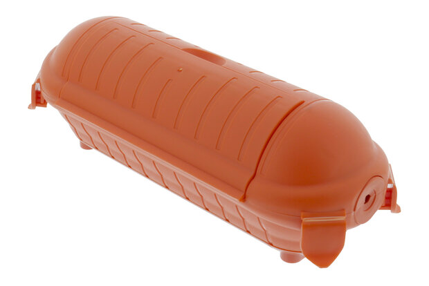 Stekkerbox voor buiten IP44 Oranje