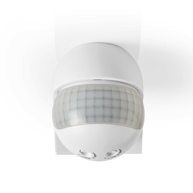 Bewegingsmelder - Voor Buiten - Instelbare Vertragingstijd en Omgevingslicht - 3-Aderige Installatie