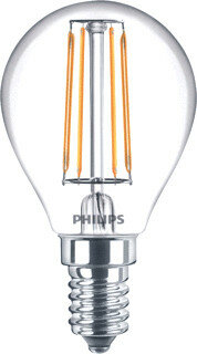 Philips LED-lamp -PH CLA LUSTER D4.5-40W P45 E14