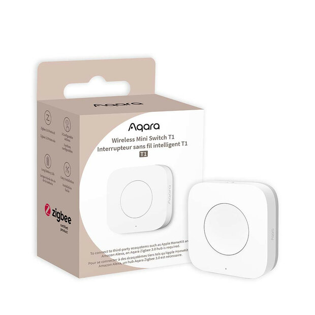 Aqara Draadloze Zigbee Mini Schakelaar T1