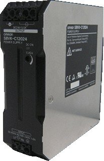 Gordijn 24VDC DIN-rail voeding 2.5A