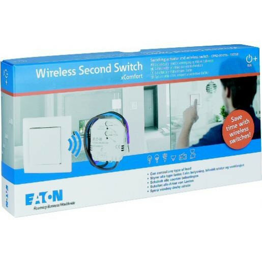 XCOMFORT Draadloos schakelpakket Easyrenovation 55 mm
