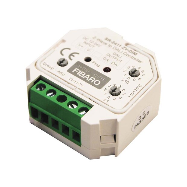 DALI naar Z-Wave Controller &ndash; Draadloos DALI dimmen met FIBARO integratie