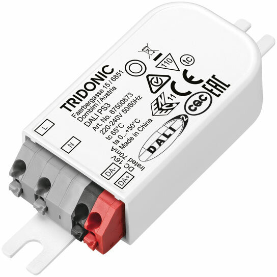 Tridonic DALI busvoeding 