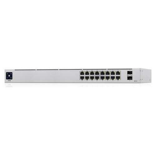 Unifi - 16 x GbE poort layer 2 switch - 2 x 1G SFP poorten