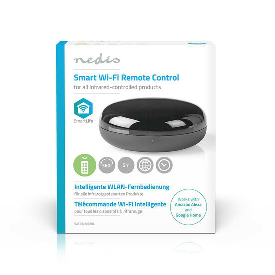 Wi-Fi smart universele afstandsbediening | Infrarood | USB-voeding