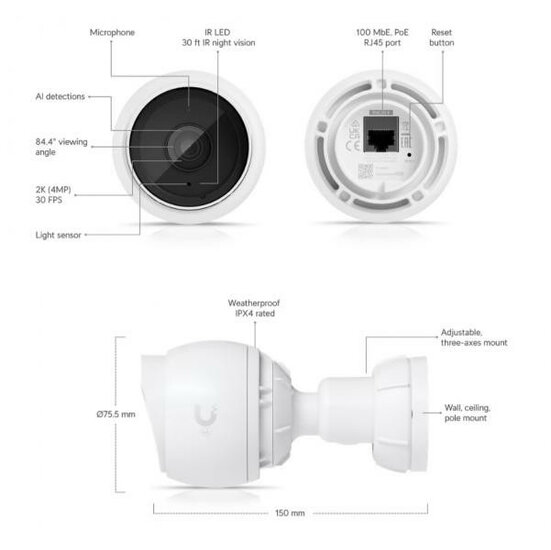 Ubiquiti UniFi G5 Bullet Protect camera