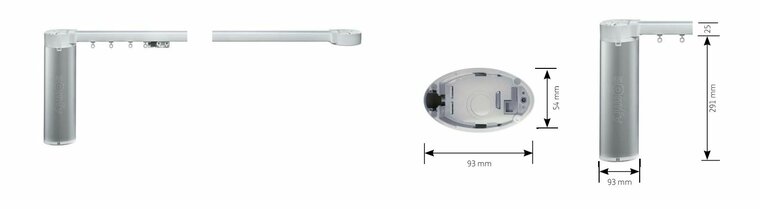 Somfy Glydea 60 - Electrische gordijnrail