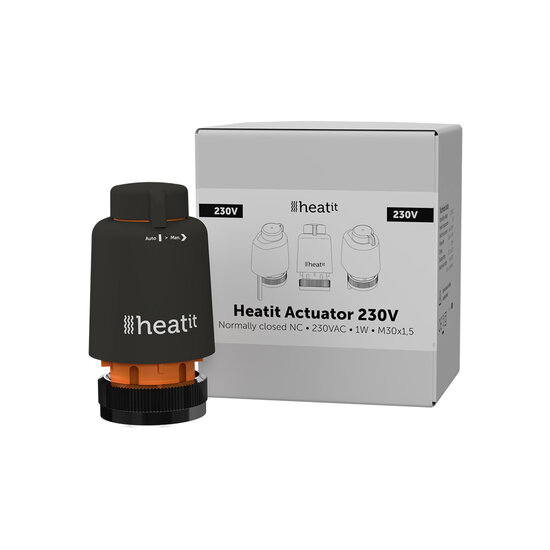 HeatIT - Zonemotor vloerverwarming 230V