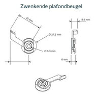 Somfy Glydea 60 - Electrische gordijnrail