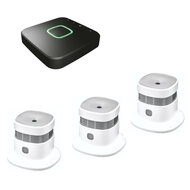 KlikAanKlikUit Set ICS-2000 + 3 x Draadloze Rookmelder