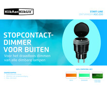 klikaanklikuit Schakelaar voor buiten - AGC-200