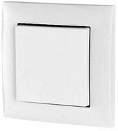 XCOMFORT Wandschakelaar universeel 55 mm, 1-voudig, Wit CPAD-00/193 173411
