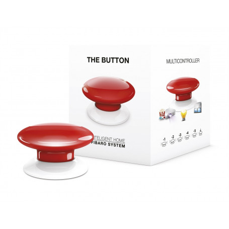 Fibaro - The Button - rood