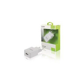 Lader 1-Uitgang 2.4 A USB Wit