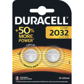 Duracell - 2 x CR2032 Lithium batterij