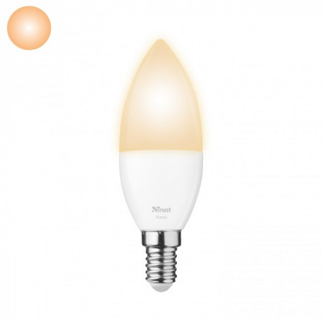 ZLED-EC2206 Dimbare E14 LED Lamp - Flame Wit