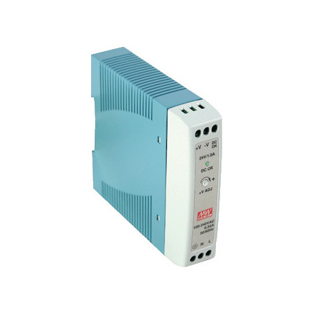 Meanwell Voeding MDR20-24VDC-1A