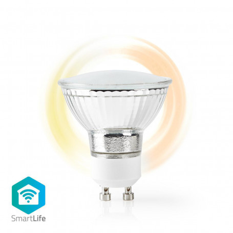 Wi-Fi Smart LED-Lamp | Dim naar Extra Warm Wit | GU10 - WIFILW12CRGU10