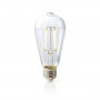Retro LED-Filamentlamp E27 Dimbaar ST64 4 W 345 lm 2700 K
