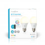 Wi-Fi smart LED-lamp | Full-Colour en warm tot koel wit | E27 | 2-Pack