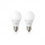 Wi-Fi SmartLife Multicolour Lamp | E27 | 470 lm | 6 W | RGB / Warm Wit | A60 | 2 Stuks
